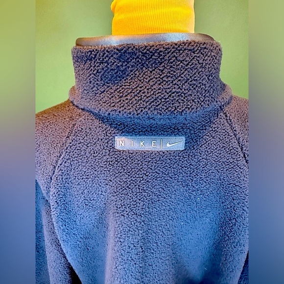 NWT! WOMEN'S NIKE SPORTSWEAR HIGH-PILE SHERPA JACKETS, DIFFUSED BLUE Size XL - Picture 11 of 16